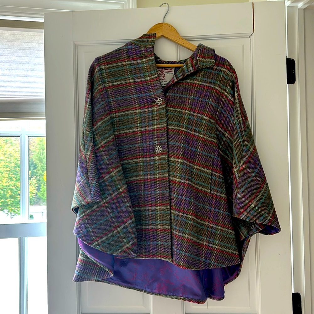 One size poncho bought in Edinburgh-